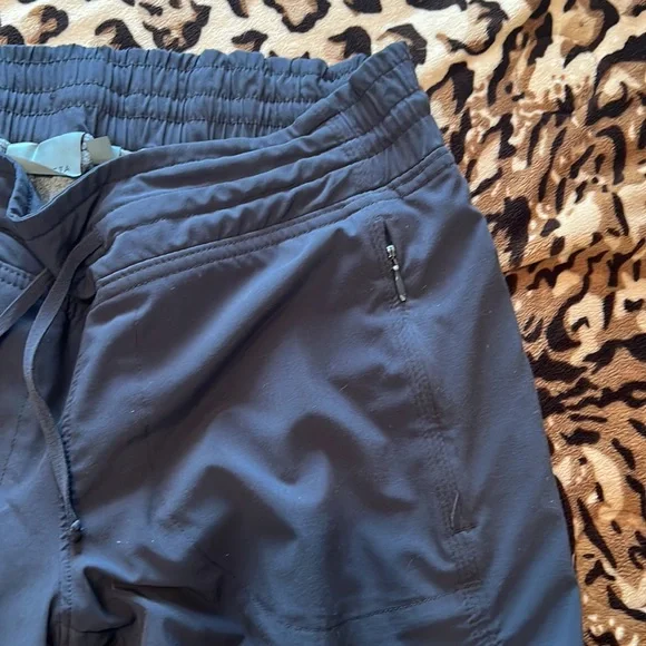 Gray lined Athleta pants - Picture 3 of 4